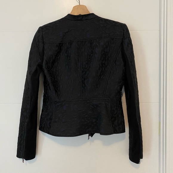 BCBGMAXAZRIA Matelasse Moto jacket - Picture 5 of 8